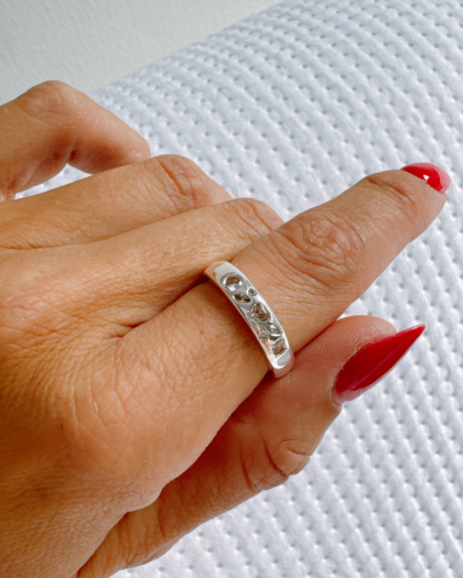 Anillo Cuore Tres